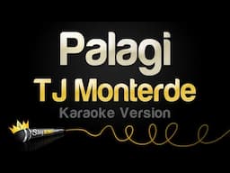 TJ Monterde - Palagi (Karaoke Version)