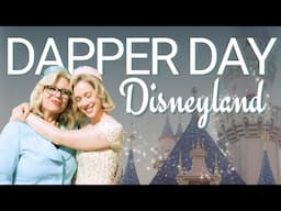 Taking Mom to her first Dapper Day at Disneyland