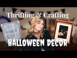 Thrifting & Crafting for Halloween 🎃🍁