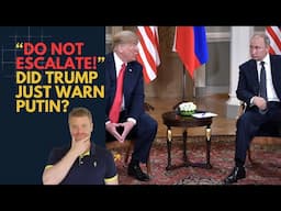 Did Trump really warn Putin about Ukraine? Ukraine War Sitrep