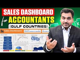 Sales Dashboard in Excel for Accountants | Gulf Countries Job Market