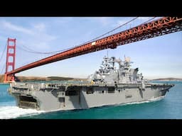 Life & Work Inside US Gigantic Amphibious Ship Carrier