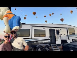 RV Life at the Albuquerque Balloon Fiesta (World's Largest!)🎈✨