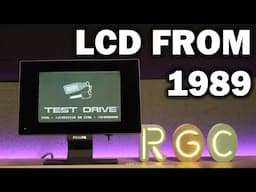 Let's Play Games on an LCD from 1989!