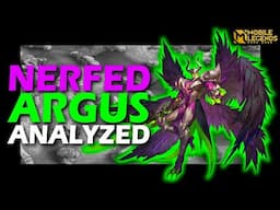 ARGUS NERFED! AGAIN! || MOBILE LEGENDS ADVANCED SERVER ADJUSTMENT REVIEW AND TESTS