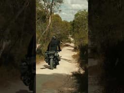 Relaxing Motorcycle Ride into the Desert