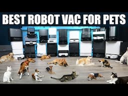 Best Robot Vacuum for Pet Hair 2024 - This Changes Everything!