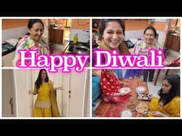 Pehli baar pressure feel hua 🙈| 1st Official Daawat from Mummy’s end! | Happy Diwali ❤️