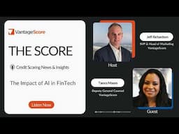 THE SCORE Podcast: The Impact of AI in FinTech – The SCORE Podcast