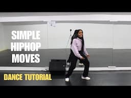 Simple Hiphop Dance Moves For Beginners | Hiphop Dance Tutorial