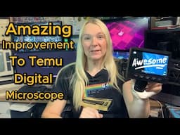 Temu Digital Microscope - Amazing & Simple Improvement!