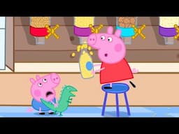 Supermarket Food Dispensers 🫘 | Peppa Pig Tales Full Episodes