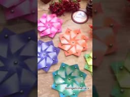 Xmas Mandala #origamimaniacs #origamicraft  #christmasdecor #mandalaart  #origamitutorial #paperart