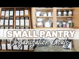 2021 EXTREME ORGANIZE WITH ME || SMALL PANTRY MAKEOVER || CLEAN WITH ME