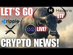 LET’S GOO 📢Ripple XRP Hedera HBAR ETF ✔ PEAQ is LIVE | CRYPTO NEWS