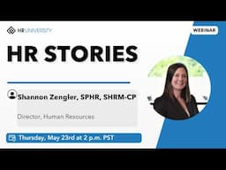 HR Stories: Shannon Zengler, Driving Organizational Change