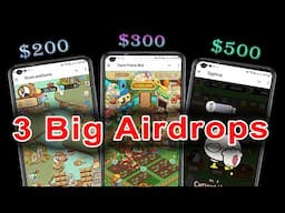 3 Games Airdrop Farming Bots | EggDrop FarmFrens Riverland Airdrop