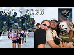 TOMORROWLAND 2024 DAY 1 VLOG 🦋 SWEDISH HOUSE MAFIA, DIMENSION, METRIK B2B GRAFIX, ETC.