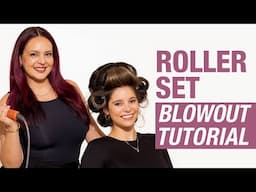 How to Get Volume with Roller Sets | Classic Hair Styling Tutorial | Kenra Professional