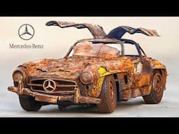 Incredible Restoration MERCEDES Benz 300 SL Gullwing - Great Revival