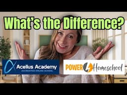 Acellus Academy VS Power Homeschool - Are They Really the SAME THING?