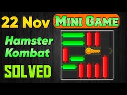 22 November Hamster Kombat Candle Puzzle Solved 💯 ✅