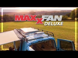 Maxxair Maxxfan Deluxe Roof Vent Fan - T5 Camper Conversion