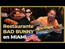 ME ARRUINO en el RESTAURANTE de BAD BUNNY en MIAMI - POSTUREO???