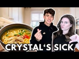 Crystal's Sick! | Perfect Chicken Noodle Soup