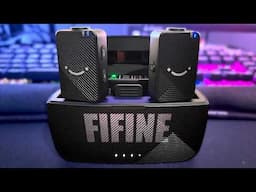 The HAPPIEST little microphones | Fifine M9 Wireless Lavalier #ad