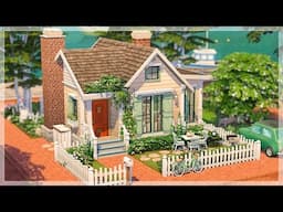 TINY COTTAGE 🌸 | The Sims 4 Speedbuild | No CC