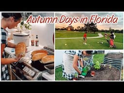 Gardening, Homemaking, Baking, Mishaps & Golf | Mennonite Mom Vlog