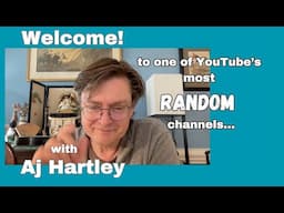 Welcome to the random world of AJ Hartley, scholar, best selling writer, fan, enthusiast and more!