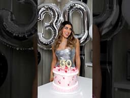 ASÍ CELEBRE MIS 30 AÑOS ✨💕🎂🤩 #birthday #birthdaycelebration #birthdaycake #birthdayvlog #hbd