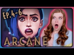 I'm OBSESSED with ARCANE! | Season 1 Reaction (Ep. 4-6)