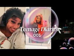 Teenage Diaries 001 : First Lash Appt ? , Halloween Party , Makeup , Meeting New People & More !