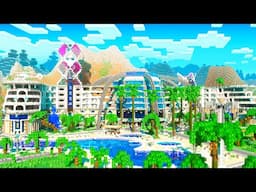 I Built a Five Star Resort In Minecraft