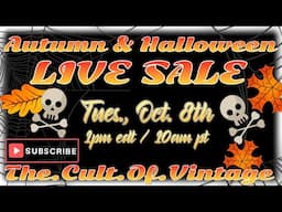 Autumn & Halloween Vintage & Antique Live Sale