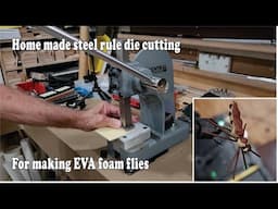 Home made EVA foam cutter for Fly Tying