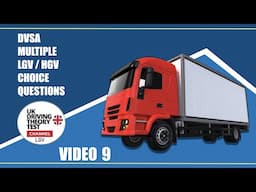 The Official DVSA Theory Test for Drivers of Large Vehicles - UK Driving Theory Test 2022