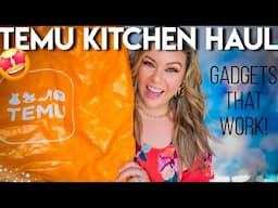 TEMU KITCHEN HAUL 2024 | GADGETS THAT ACTUALLY WORK!!