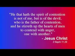 Peace=Jesus | Contention=Devil