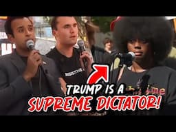 PISSED OFF “Kamala Voter” DEBUNKED By Trump Supporters