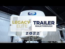 2022 Legacy Elite Delivery Walkthrough | Oliver Travel Trailers