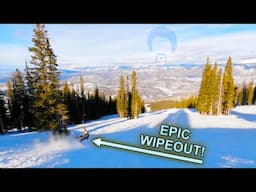 Skiing Snowmass in Aspen Colorado