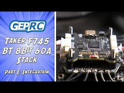 GEPRC TAKER F745 BT 8BIT 60A STACK | Introducing the all-new FPV flight controller & ESC stack...