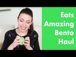 Unboxing my bento haul from Eats Amazing - making healthy food fun