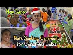 Nuts Soaking Ceremony for Christmas Cakes | RK Family Vlogs