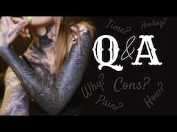 White Ink on Blackout Tattoo Q&A