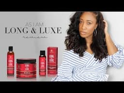 As I Am Long & Luxe Review on Straight Natural Hair